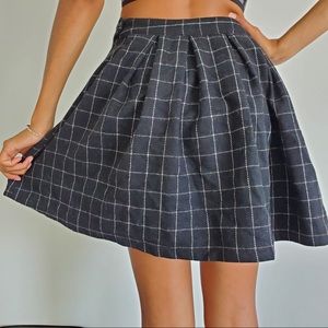 Wool skirt